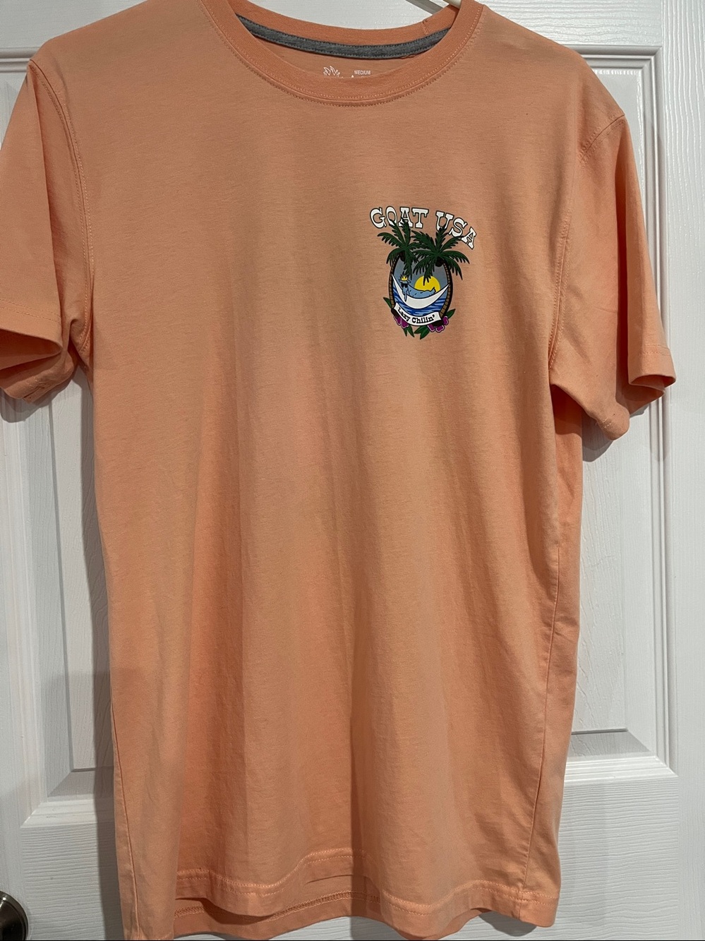 GOAT USA Adult Size M Medium T-Shirt - exc. cond- check my closet for goat items